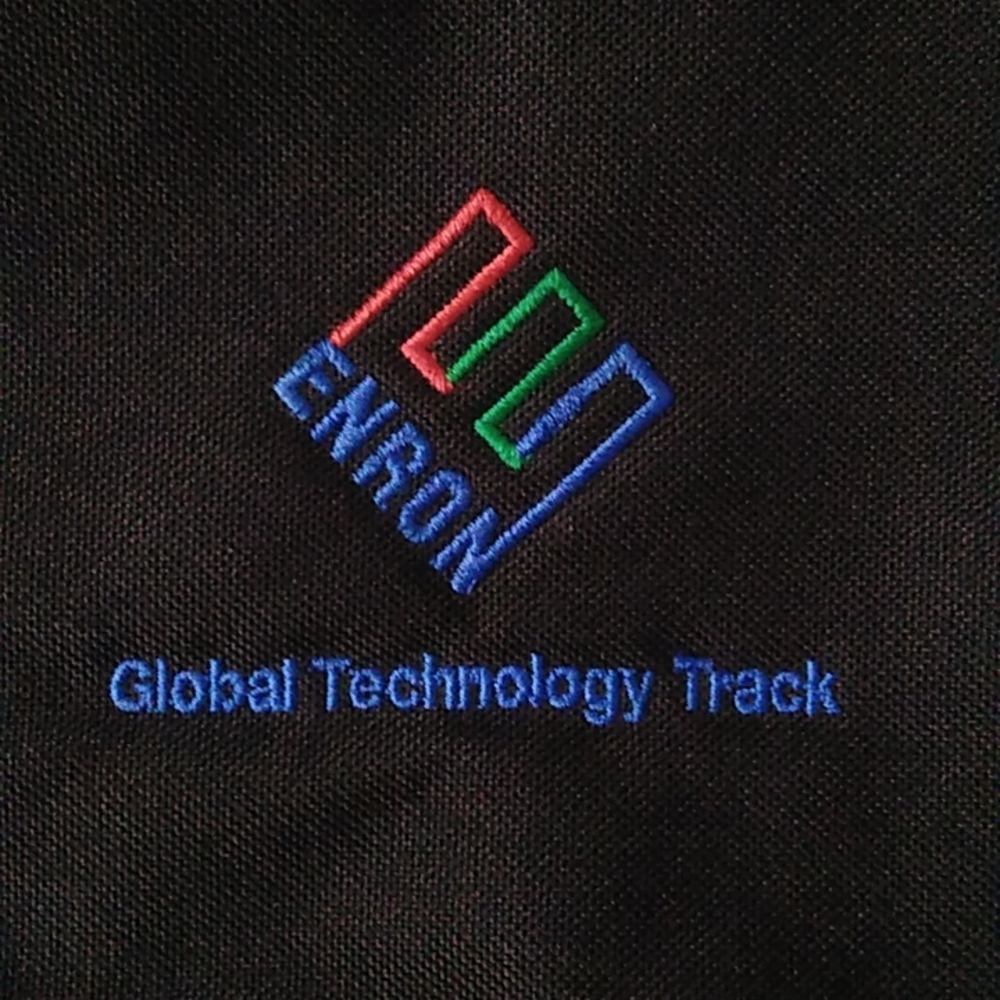 NWOT Vintage Enron Messenger Crossbody Collectable Bag